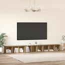 TV-møbelsæt Vægmonteret 3 pcs Artisan Egetræ 37 x 35 x 107 cm