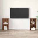 TV-møbelsæt 2 pcs Gammelt træ 72 x 35 x 36,5 cm Konstrueret træ