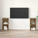 TV-møbelsæt Vægmonteret 2 pcs Artisan Egetræ 37 x 35 x 72 cm