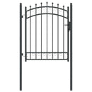 Hegnsportal med pigge EMMEN 104 x 117 cm Låses
