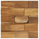 Opbevaringsskammel Brun 40 x 40 x 45 cm Massiv Teaktræ