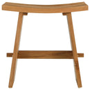 Badeværelsesskammel Brun 50 x 29,5 x 50,5 cm Massiv Teaktræ