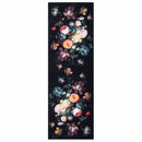 Køkken tæppe Sort 180 x 60 cm Fløjl