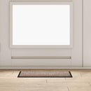 Dørmåtte Beige 60 x 40 x 1.2 cm Teddy Stof
