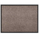 Dørmåtte Beige 60 x 40 x 1.2 cm Teddy Stof