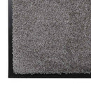 Dørmåtte Lysegrå 60 x 40 x 1.2 cm Teddy Stof