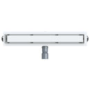 Bruserafløb 2-i-1 med 360° Siphon Sølv 60 cm Rustfrit Stål 304