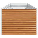 Højbed Lys Brun 485 x 100 x 68 cm Galvaniseret stål