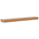 Højbed Lys Brun 582 x 100 x 36 cm Galvaniseret stål