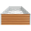 Højbed Lys Brun 582 x 100 x 36 cm Galvaniseret stål