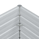 Højbed Lys Brun 100 x 40 x 77 cm Galvaniseret stål