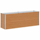 Højbed Lys Brun 195 x 50 x 68 cm Galvaniseret stål