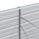 Højbed Lys Brun 240 x 80 x 77 cm Galvaniseret stål