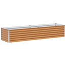 Højbed Lys Brun 195 x 50 x 36 cm Galvaniseret stål