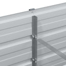 Højbed Lys Brun 320 x 40 x 77 cm Galvaniseret stål