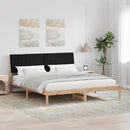 Sengestel med hovedgærde Brun 180 x 200 cm Massiv fyrretræ