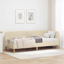 Hjørnesengramme Creme 80 x 200 cm Stof