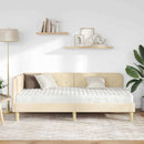 Hjørnesengramme Creme 90 x 190 cm Stof