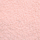 Børnesengestel med hovedgærde Lyserød 80 x 160 cm Bouclé