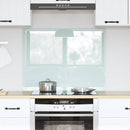 Køkkenbacksplash Mælk 80 x 60 cm hærdet glas