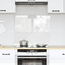 Køkkenbacksplash Transparent 70 x 60 cm hærdet glas