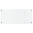 Køkkenbacksplash Transparent 90 x 40 cm hærdet glas