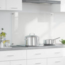 Køkkenbacksplash Transparent 90 x 60 cm hærdet glas