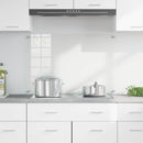 Køkkenbacksplash Transparent 90 x 60 cm hærdet glas