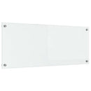 Køkkenbacksplash Transparent 100 x 40 cm hærdet glas