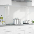 Køkkenbacksplash Transparent 100 x 60 cm hærdet glas