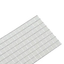 Spejl Mosaik Flise Geometrisk 3 pcs Sølv 100 x 4 cm Glas
