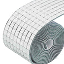 Spejl Mosaik Flise Geometrisk 12 pcs Sølv 100 x 4 cm Glas