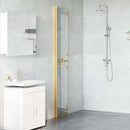 Walk-In brusevæg Guld 70 x 6,5 x 190 cm