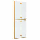 Walk-In brusevæg Guld 70 x 6,5 x 190 cm