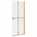 Walk-In brusevæg Guld 80 x 6,5 x 190 cm