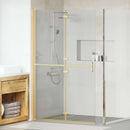 Walk-In brusevæg Guld 120 x 6,5 x 190 cm