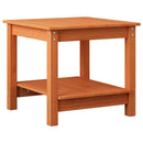 Sofabord Gyldenbrun 50 x 50 x 45 cm Massivt fyrretræ