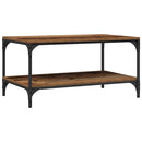 Sofabord Gammelt træ 80 x 50 x 40 cm Konstrueret træ