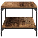Sofabord Gammelt træ 80 x 50 x 40 cm Konstrueret træ