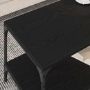 Sofabord Sort eg 82 x 50 x 40 cm Konstrueret træ