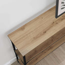 Konsolbord Artisan Egetræ 100 x 22,5 x 75 cm Konstrueret træ