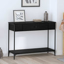 Konsolbord Andet Sort eg 100 x 34.5 x 75 cm Konstrueret træ