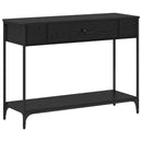 Konsolbord Andet Sort eg 100 x 34.5 x 75 cm Konstrueret træ