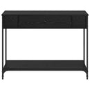 Konsolbord Andet Sort eg 100 x 34.5 x 75 cm Konstrueret træ