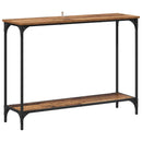 Konsolbord Gammelt træ 101 x 30.5 x 75 cm Konstrueret træ