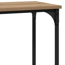 Konsolbord artisan eg 101 x 30.5 x 75 cm Konstrueret træ