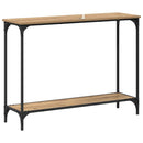 Konsolbord artisan eg 101 x 30.5 x 75 cm Konstrueret træ