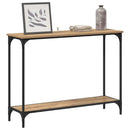 Konsolbord artisan eg 101 x 30.5 x 75 cm Konstrueret træ