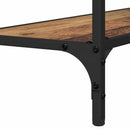 Konsolbord Gammelt træ 75 x 30.5 x 75 cm Konstrueret træ