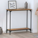 Konsolbord Gammelt træ 75 x 30.5 x 75 cm Konstrueret træ